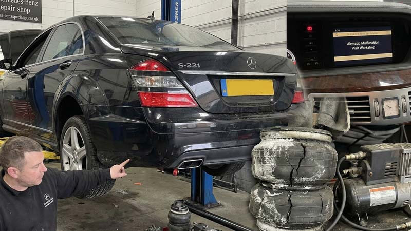 Основные признаки повреждения пневмобаллонов