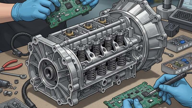 Ремонт гидроблока