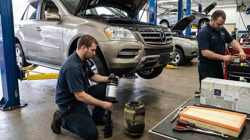 Замена поврежденных элементов